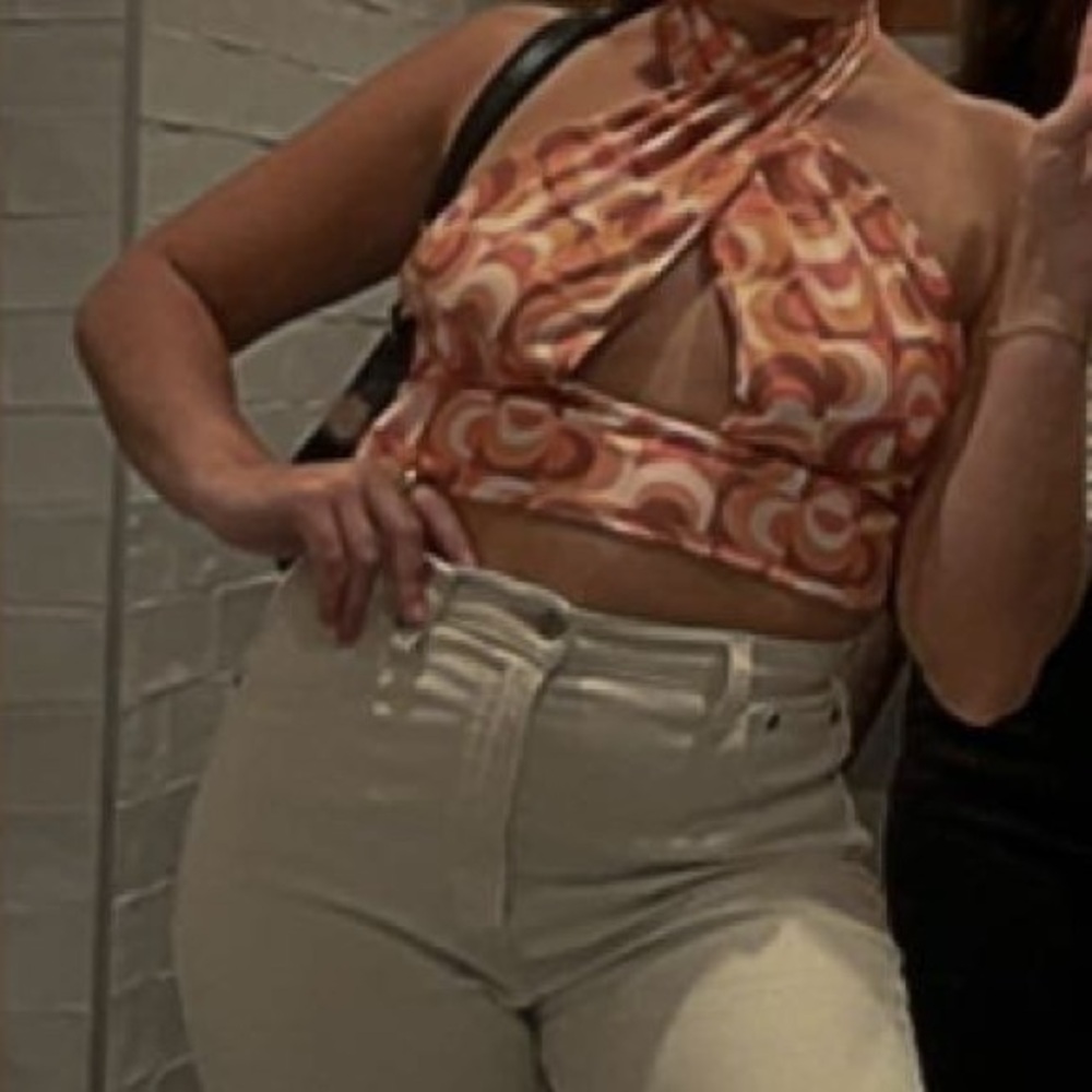 Geometric Patterned Tank Top - Picture 4 of 4
